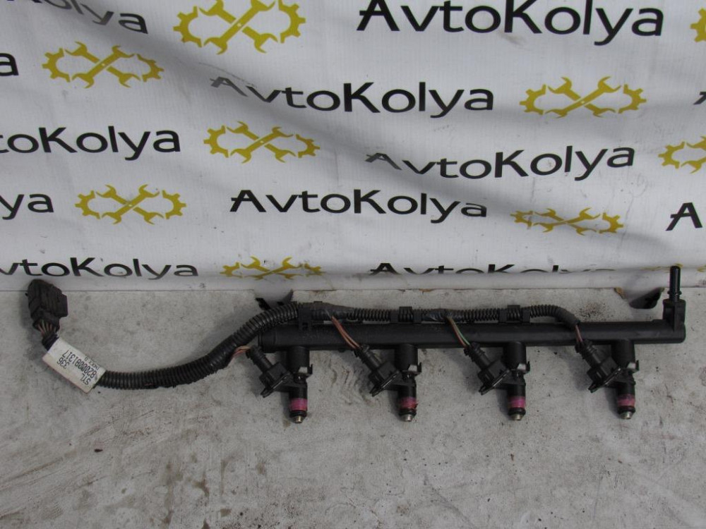 Паливна рейка (рампа форсунок) Renault Clio 1.4 бензин 2005-2009 (8200135504) Ковель - фото 1