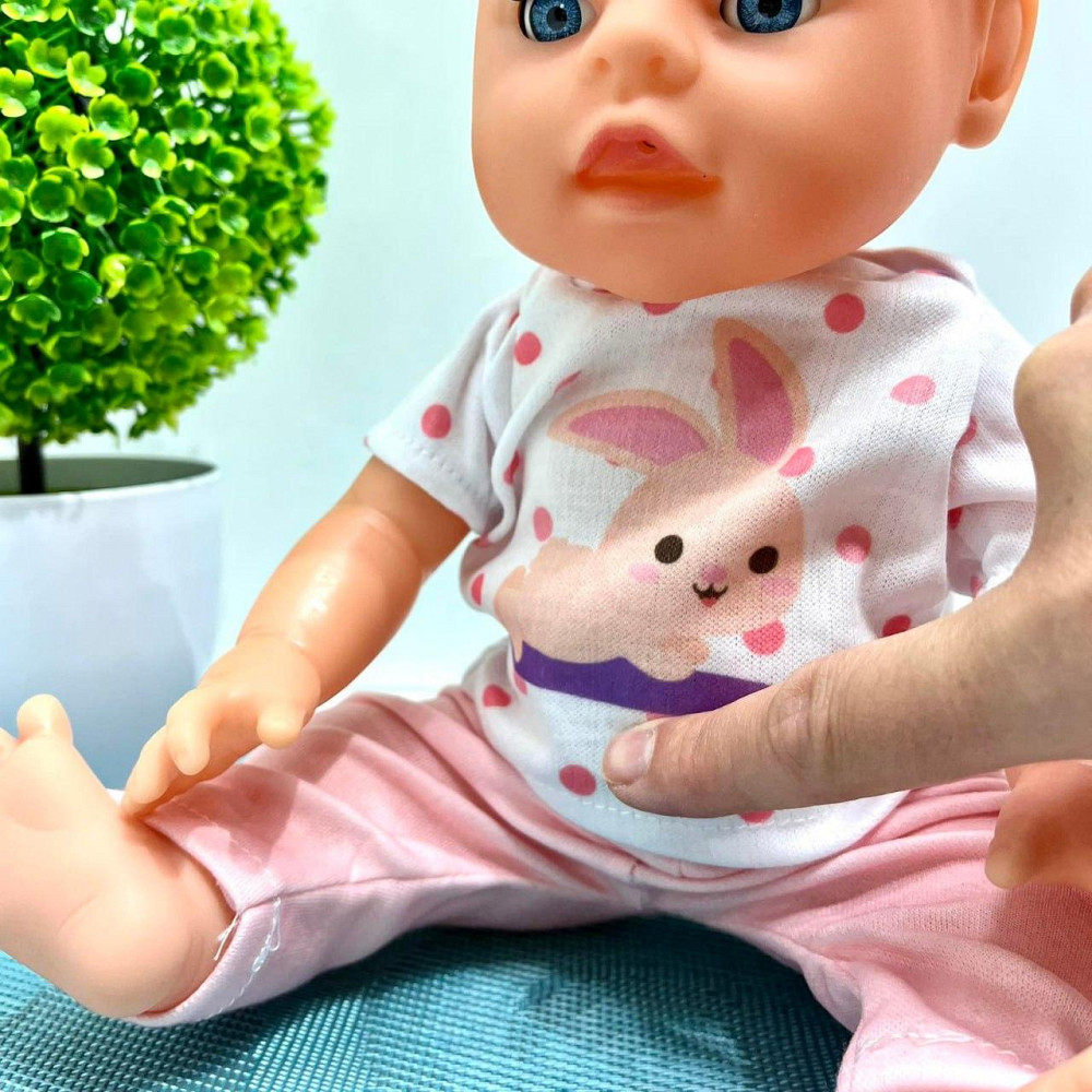 Пупс функціональний Чудо Малюк 7 функцій пляшечка соска горщик в комплекті 33см Вид 1 (YL2435A-C-D-DM-UA) Чернигов - изображение 7