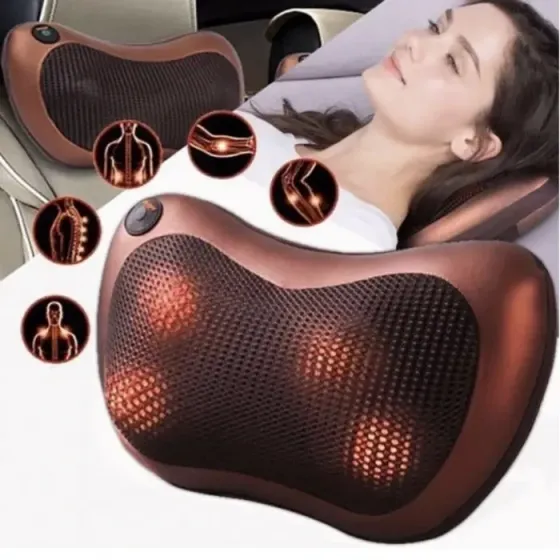 Массажер Car and Home Massage Pillow №8028 для снятия спазмов и боли в спине, комфорт и расслабление Киев