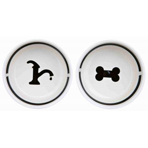 Миски Trixie Eat on Feet для собак, на металлической подставке, керамические, 20 см, 2х1.6 л Киев - изображение 2