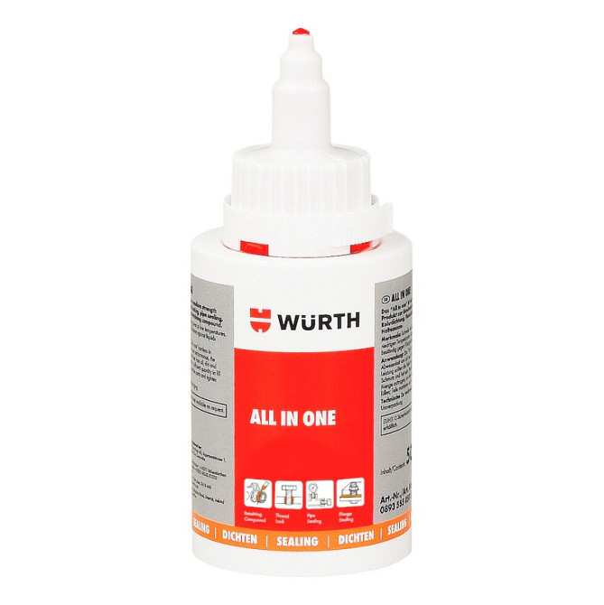 Герметик анаэробный Wurth All-In-One, DOS-Sys. 50мл Львов - изображение 1