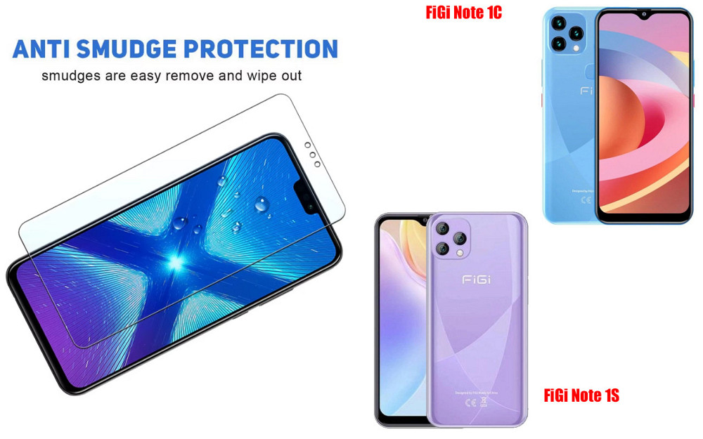 Защитное стекло NeoGlass для FiGi Note 1C, Note 1S – ультрапрозрачное и устойчивое Киев - изображение 3