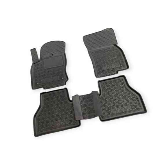 Килимки Фольцваген caddy 2021-> борт 2,5см, (4 двері) mod з перемичкою салону Мукачево