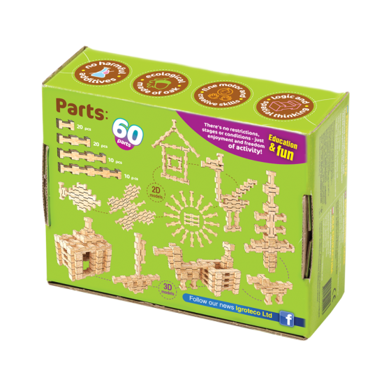 Деревянный конструктор 