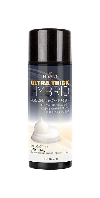 Густий крем-змазка на гібридній основі Sensuva UltraThick Hybrid Formula (100 мл) рН збалансована Sex Aura Київ - фото 1