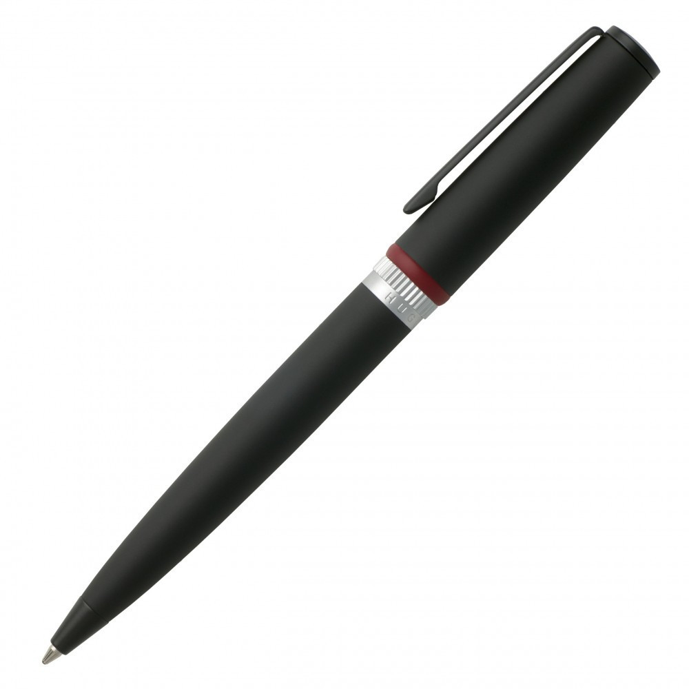 Ручка шариковая Hugo Boss Gear Black (длина 14 см) Киев - изображение 1