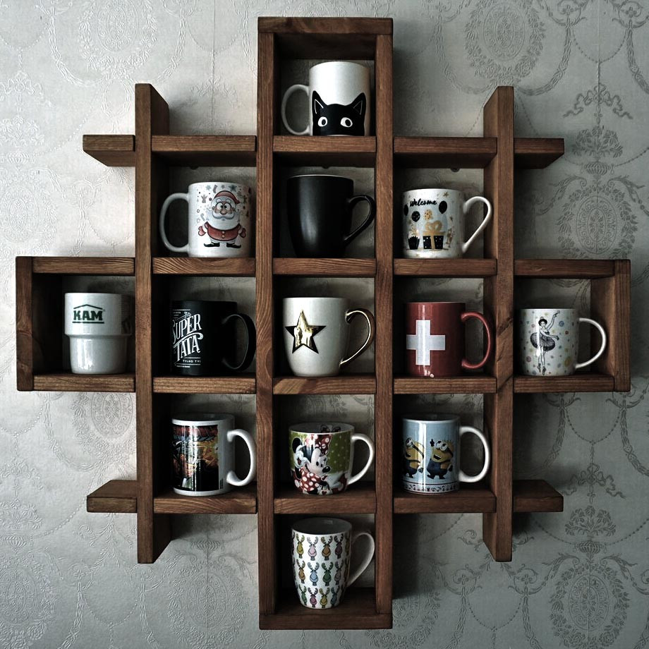 Полиця для чашок "Бавра" капучино Миколаїв - фото 1