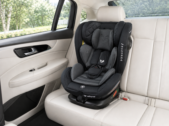 Автокресло VELANO Aura 360° i-Size 40–150 см, ISOFIX, grey Киев