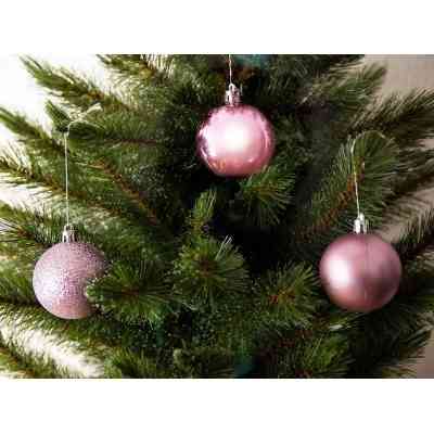 Ялинкова іграшка House Of Seasons H&amp;S 10 шт 6 см Бузковий (8720362101819) Вінниця