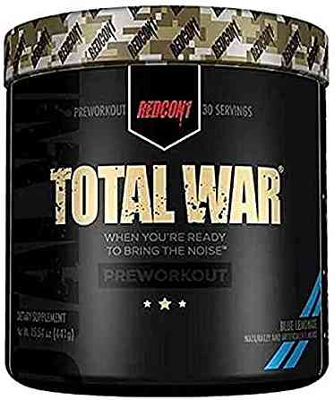 Передтренувальний комплекс Redcon1 Total War 441g (Blue Lemonade) Луцьк