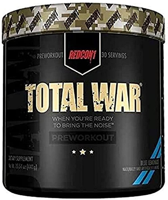 Передтренувальний комплекс Redcon1 Total War 441g (Blue Lemonade) Луцьк - фото 1