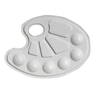 Палітра для малювання ZiBi біла (ZB.6923-12) Вінниця