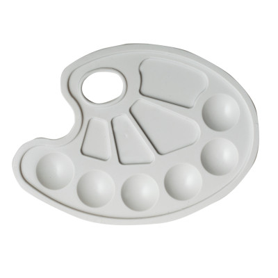 Палитра для рисования ZiBi белая (ZB.6923-12) Винница - изображение 1