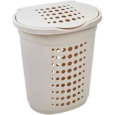 Кошик для білизни Алеана Овальний Біла троянда 60 л (алн 122053/біла роза) Вінниця