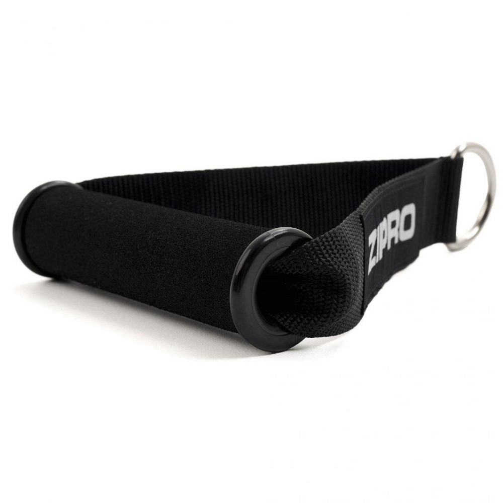 Набор лент-эспандеров для упражнений ZIPRO + аксессуары 11 элементов серо-черный Киев - изображение 6