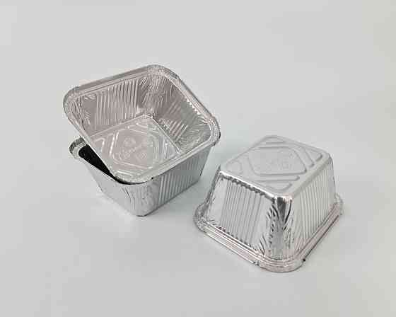 Контейнер з харчової алюмінієвої фольги прямокутний 586мл SP44L 100шт/уп (1 пач.) Харків