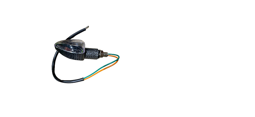 Поворот міні стрілоподібний (карбон, прозорий) KOMATCU Київ - фото 1