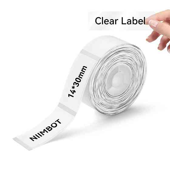Етикетки NIIMBOT TT14*30-210 Прозорі Clear For D11/D110/D101/H1S (A2G88588201) Миколаїв