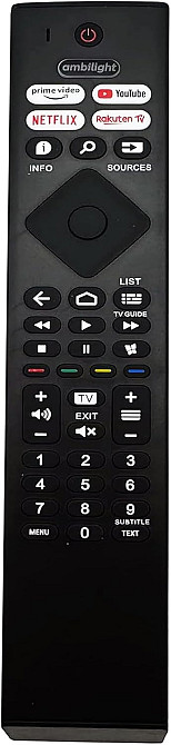 Пульт для телевізорів Philips 4K Ultra HD LED TV 50PUS8106/12 55PUS8106/12 43PUS7406/12 Луцьк - фото 1