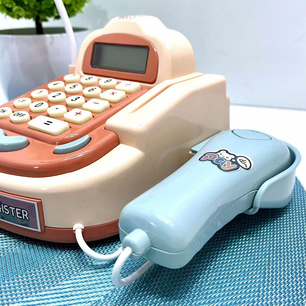 Касовий апарат Xie Toys з мікрофоном/сканером та продуктами (6761A) Чернигов - изображение 2