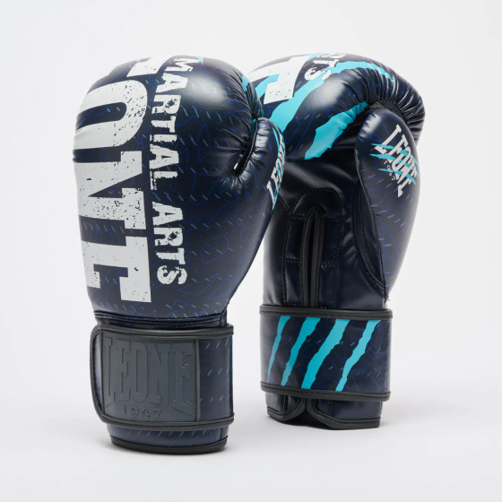Боксерські рукавиці Leone GN004 PRIMAL INSTINCT Blue 10 унцій Кам'янське