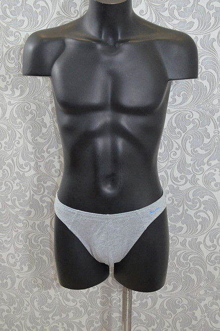 Труси чоловічі бавовна Спорт (2 шт.) Lans 03/005 3XL, Сірий Київ - фото 1