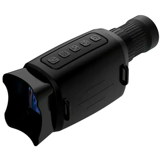 Монокуляр нічного бачення AC300 16x 850нм 150-1000 м з інфрачервоною підсвіткою і записом Чорний Вінниця