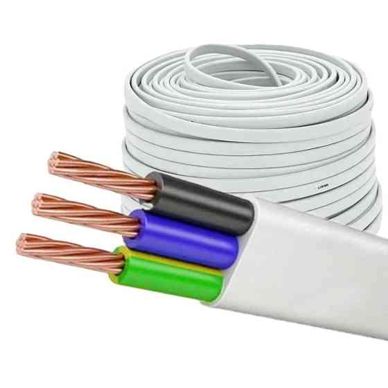 Кабель ШВВП3х2,5 Каблекс білий Харків