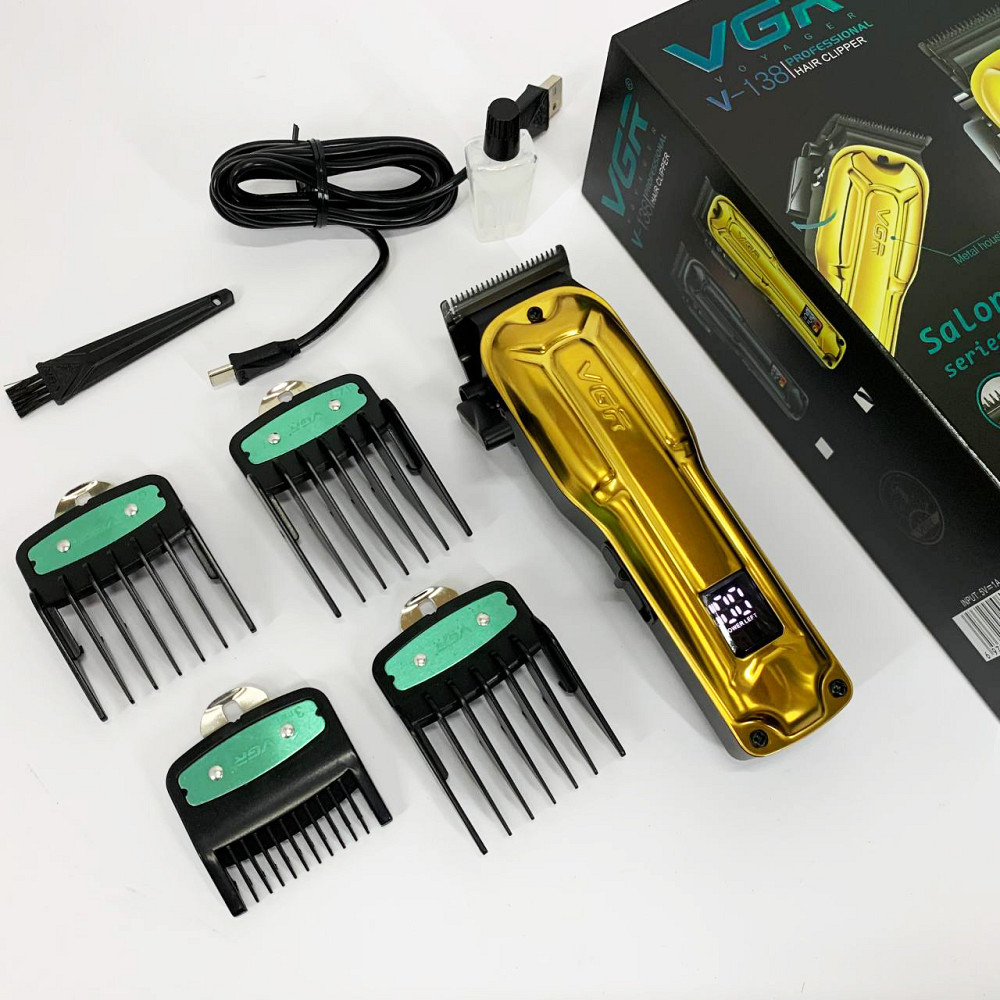 Професійний тример з насадками, Машинка для стрижки на акумуляторі, Тример бездротовий AF-59 Івано-Франківськ - фото 9