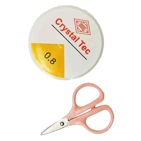 Детский набор бисера для создания украшений 610-34 ножницы, леска в комплекте Винница