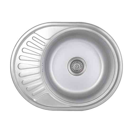 Кухонная мойка Brinex 5745 0,8 мм Satin (BRIN5745SAT08) Киев