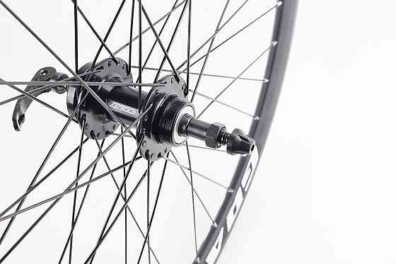 Колесо 27,5" заднє Disk-brake, обід "крапля" та втулка 14Gx36H алюмінієві NECO MS31R, під вільнобіг, кріпл. ексцентрик, "GRAVITY&q Київ