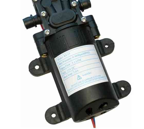 Насос водяний мембранний RS-15 12В 80psi високого тиску 9267 Вінниця