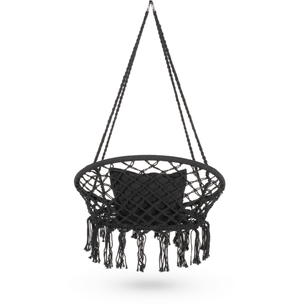 Садова гойдалка Boho Outtec XXL чорний Киев - изображение 4