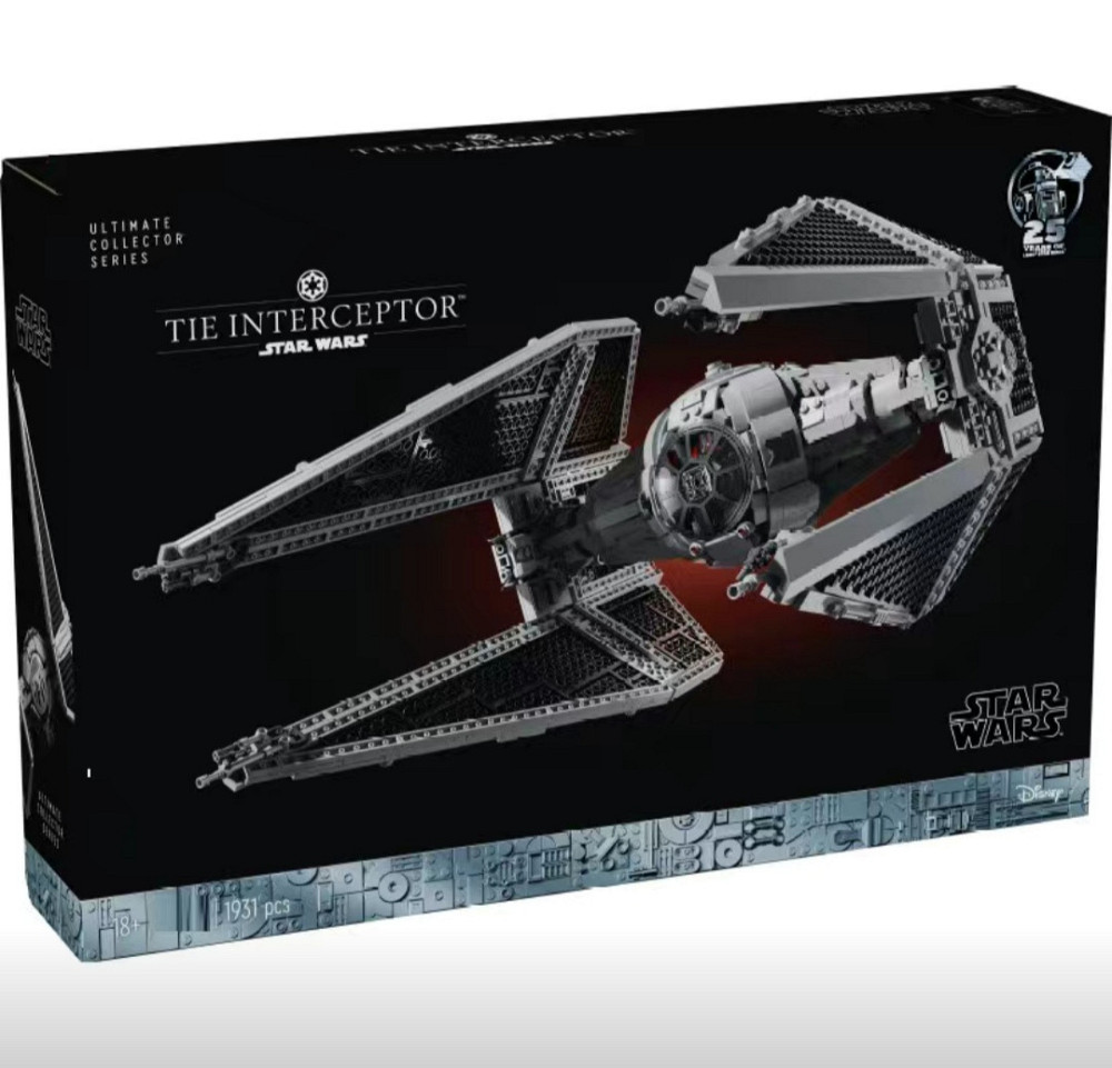 Конструктор Star Wars TIE Interceptor 1931 деталь Київ - фото 1