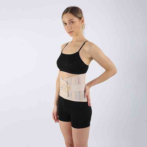 Бандаж попереково-крижовий, 6 ребер жорсткості, висота 26 см, пояс для спини CAS260K-S Розмір M Кам'янець-Подільський