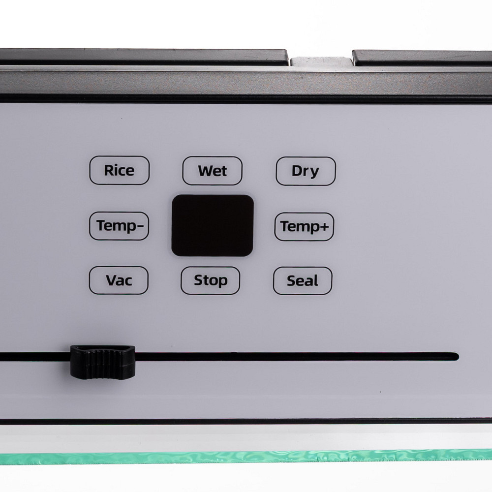 Вакууматор побутовий сенсорний для сухих і вологих продуктів 120 Вт із вбудованим різаком пакувальник вакуумний Білий HP-11-29W Коломыя - изображение 8