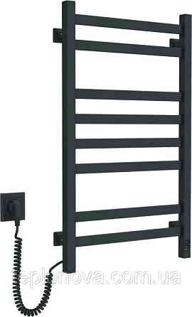 Электрическое полотенцесушитель NAVIN Авангард 480×800 Sensor левый, антрацит Черновцы