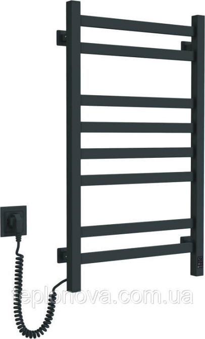 Электрическое полотенцесушитель NAVIN Авангард 480×800 Sensor левый, антрацит Черновцы - изображение 3