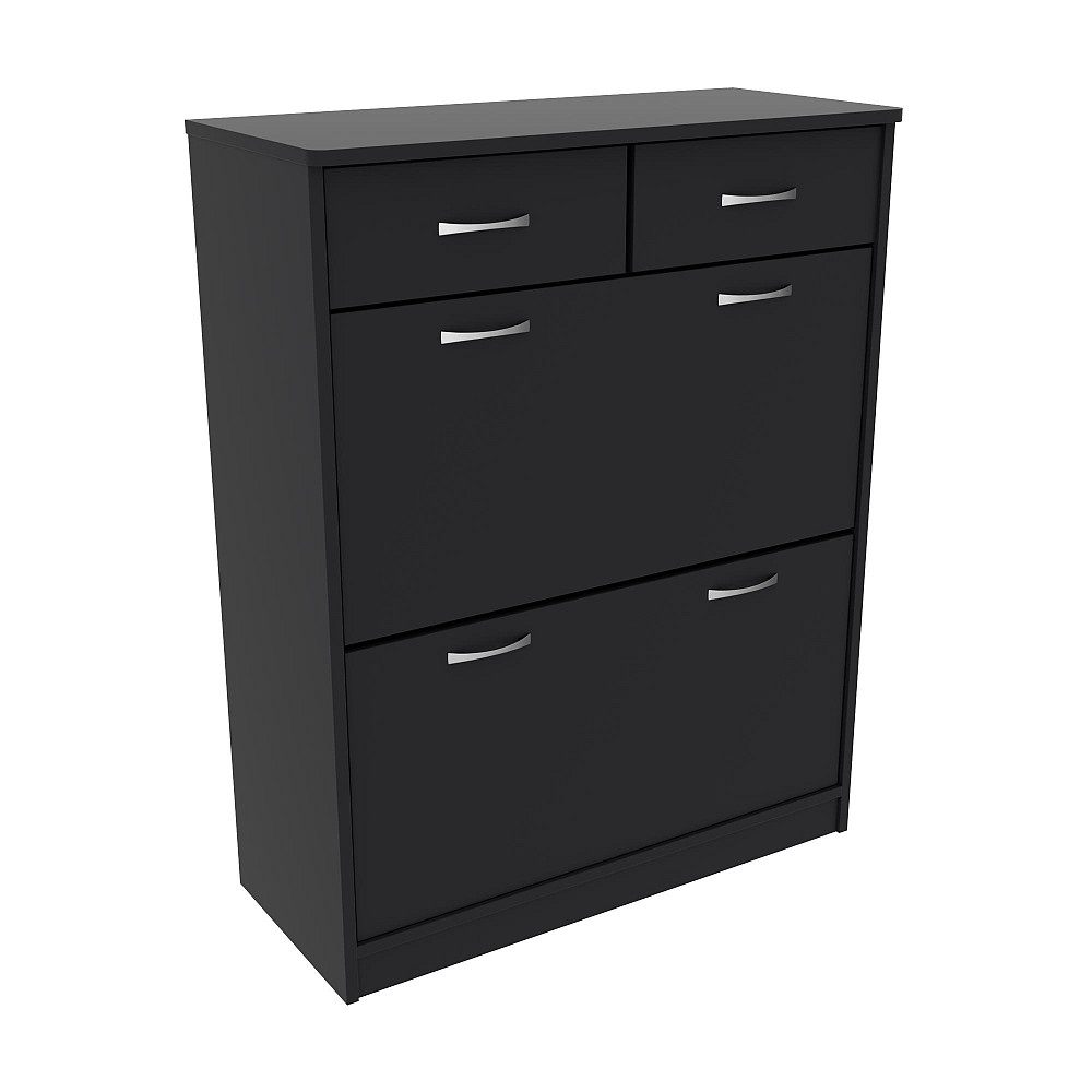 Тумба для обуви №2, Антрацит, 800/350/1010 Львов - изображение 1