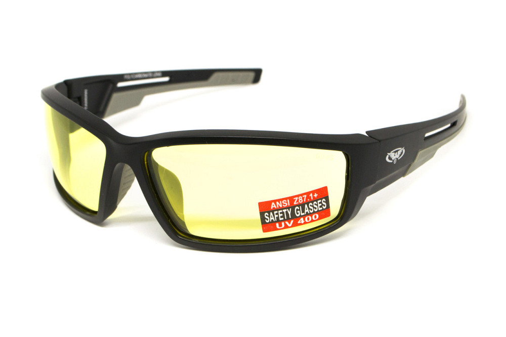 Окуляри захисні Global Vision Sly (yellow), жовті Запоріжжя - фото 1