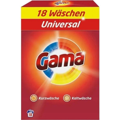 Стиральный порошок Gama 3 in 1 Universal 1.08 кг (8435495837633) Винница - изображение 1