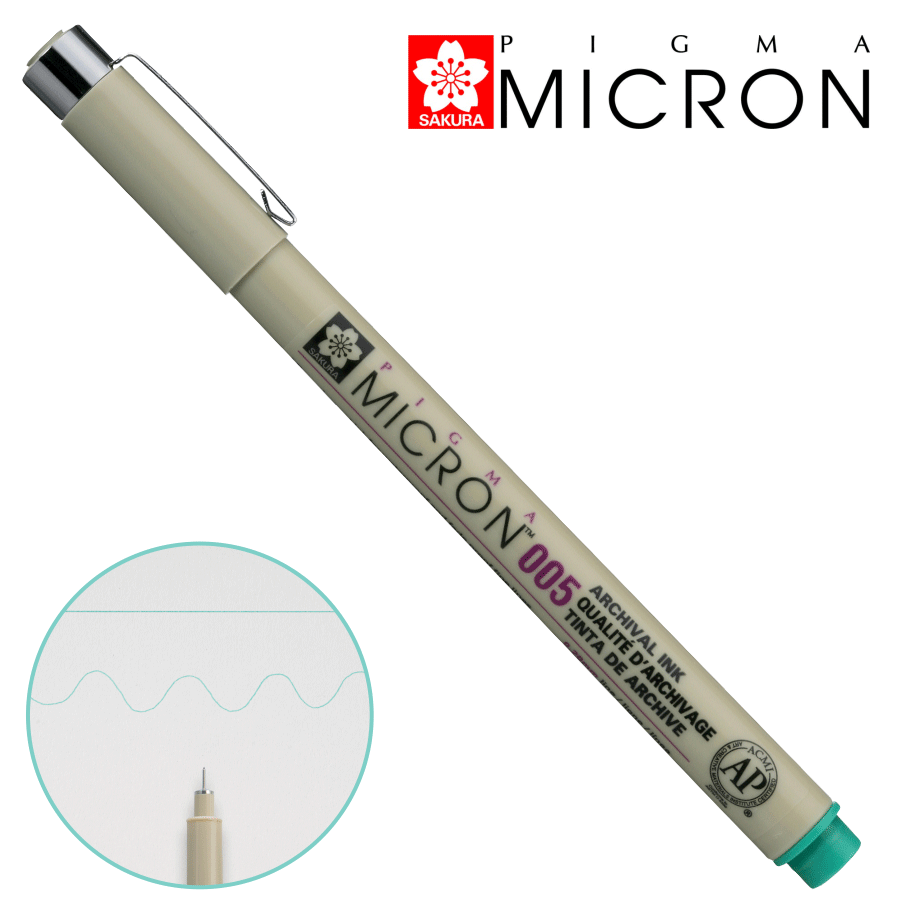 Линер PIGMA MICRON (0.05), 0,2мм, Оранжевый, Sakura Для бумаги Киев - изображение 1