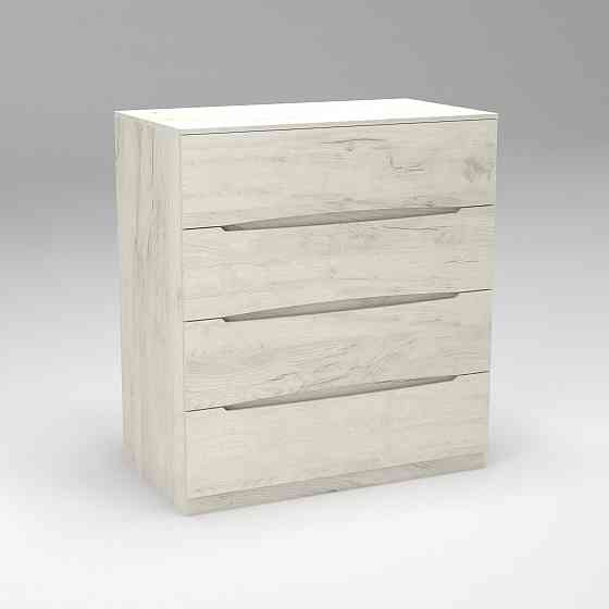 Комод Дельта №1, Дуб Крафт Білий, 1090/610/1200 Львів