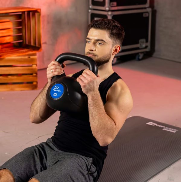 Гиря вінілова Hop-Sport 12кг HS-PB012KB Київ - фото 4