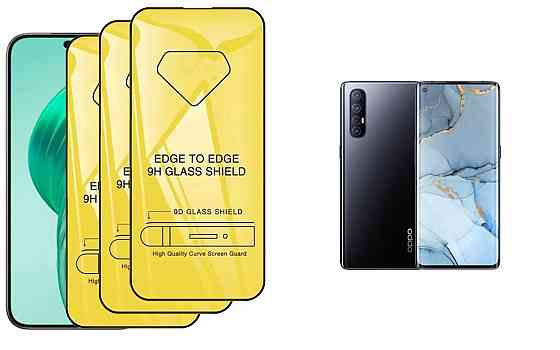 Захисне скло DefenzoGlass для Oppo Reno3 Pro – подвійна міцність Київ