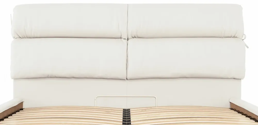 Кровать Двуспальная Edinburgh Comfort 160 х 190 см Fly 2200 С подъемным механизмом и нишей для белья Белый Киев - изображение 6