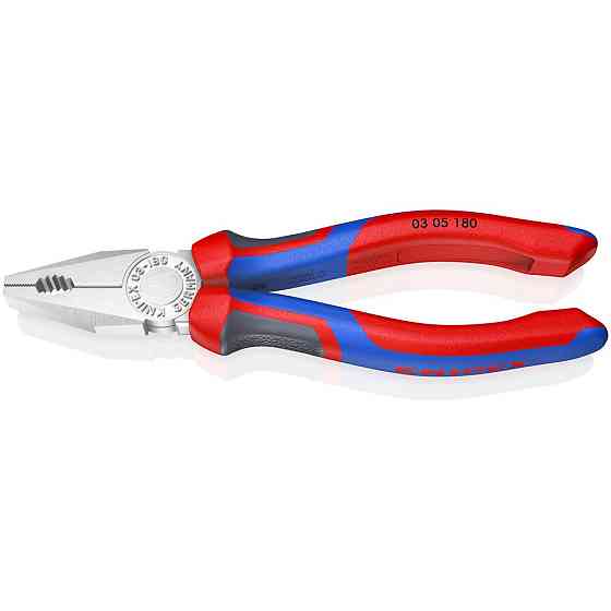 Плоскогубці комбіновані KNIPEX 03 05 180 Коломия