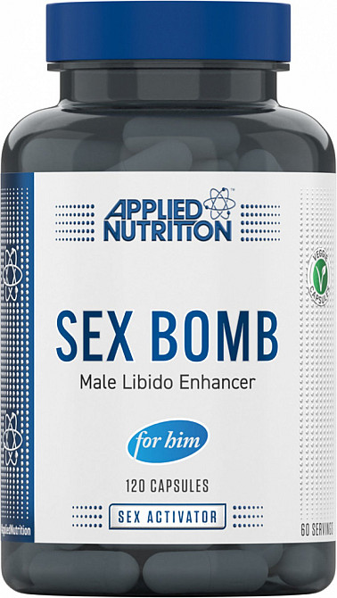 Сексуальне здоров'я чоловіків Applied Nutrition Sex Bomb Male Libido Enhancer (For Him) 120 caps Луцьк - фото 1