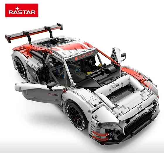 Конструктор Rastar Audi R8 LMS GT3 1:8, 3300+ деталей, радиоуправляемая модель спортивного автомобиля Киев